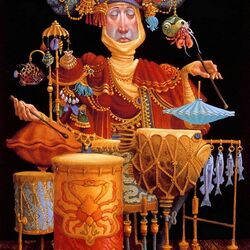 Jigsaw puzzle: Percussionist