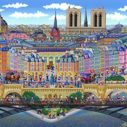 Jigsaw puzzle: Isle of Cité