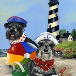 Jigsaw puzzle: Lighthouse keepers