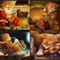 Jigsaw puzzle: Collage of paintings by Maskaev