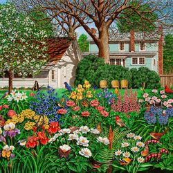 Jigsaw puzzle: Beautiful garden