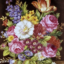 Jigsaw puzzle: Bouquet in a vase