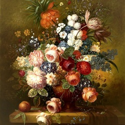 Jigsaw puzzle: Bouquet of flowers