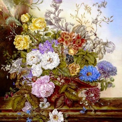 Jigsaw puzzle: Bouquet of flowers