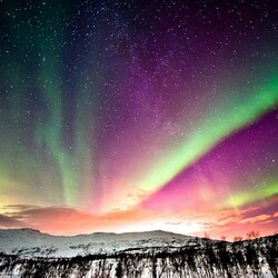 Jigsaw puzzle: Singing Northern Lights