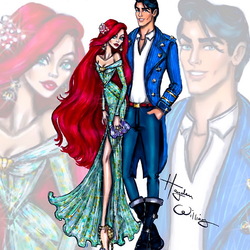 Jigsaw puzzle: Ariel and Prince Eric
