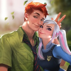 Jigsaw puzzle: Nick and Judy