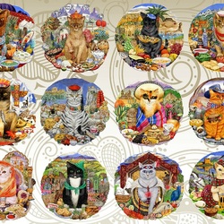 Jigsaw puzzle: Cats of different nations