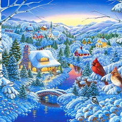 Jigsaw puzzle: Winter