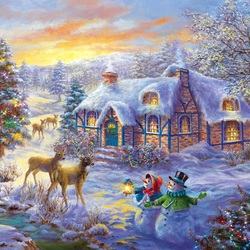 Jigsaw puzzle: Christmas Holidays