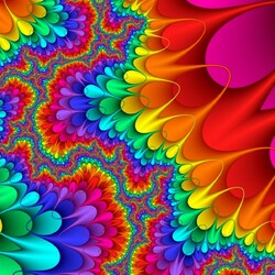 Jigsaw puzzle: Fractal