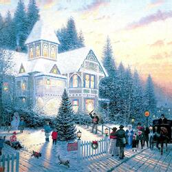 Jigsaw puzzle: Victorian Christmas