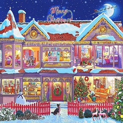 Jigsaw puzzle: Getting ready for Christmas