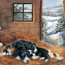 Jigsaw puzzle: On a cold winter day