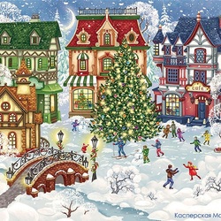 Jigsaw puzzle: Winter city