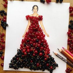 Jigsaw puzzle: Red and black currant