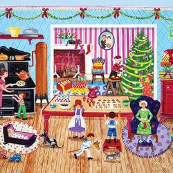 Jigsaw puzzle: Preparing for Christmas