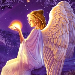 Jigsaw puzzle: Angel with a star