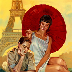 Jigsaw puzzle: Travel for two, Paris