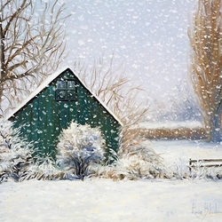 Jigsaw puzzle: It's snowing...