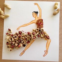 Jigsaw puzzle: Peanut dress