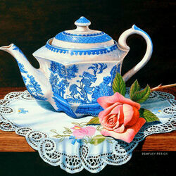 Jigsaw puzzle: Chinese teapot
