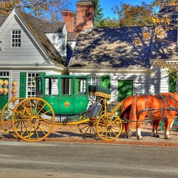 Jigsaw puzzle: Carriage at home