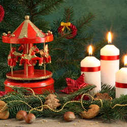 Jigsaw puzzle: Christmas candles