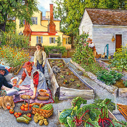 Jigsaw puzzle: In the country