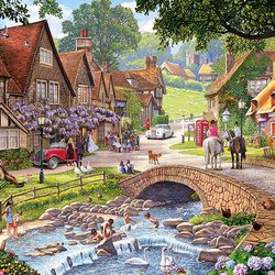 Jigsaw puzzle: Summer day