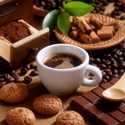Jigsaw puzzle: Coffee and chocolate