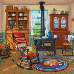 Jigsaw puzzle: Cozy and warm