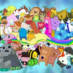 Jigsaw puzzle: Adventure Time