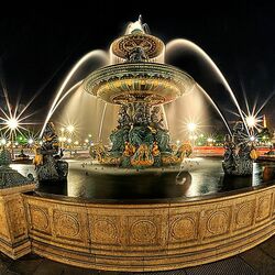 Jigsaw puzzle: Mers fountain, Concorde square