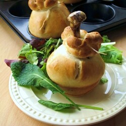 Jigsaw puzzle: Chicken drumsticks in dough bags