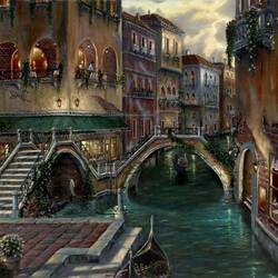 Jigsaw puzzle: Venice Romance - Venice, Italy