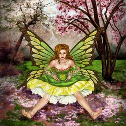 Jigsaw puzzle: Green Faerie