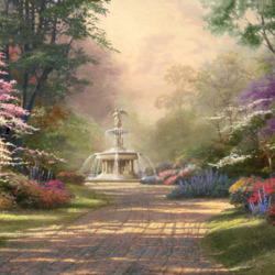 Jigsaw puzzle: Fountain of blessings