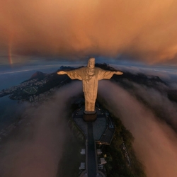 Jigsaw puzzle: Christ the Redeemer statue, Rio de Janeiro, Brazil