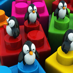 Jigsaw puzzle: Penguins