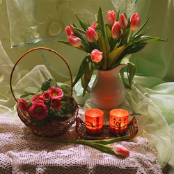 Jigsaw puzzle: Candlelight evening