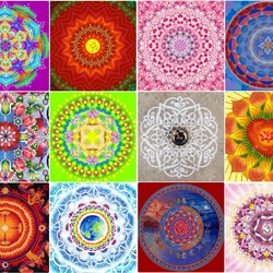 Jigsaw puzzle: Mandala of love