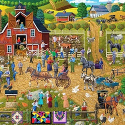 Jigsaw puzzle: On the farm
