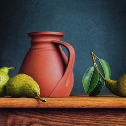 Jigsaw puzzle: Still life with pears