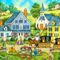 Jigsaw puzzle: After noon