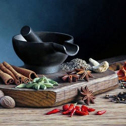 Jigsaw puzzle: Still life with spices