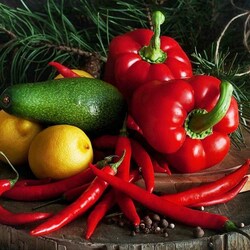 Jigsaw puzzle: Red pepper