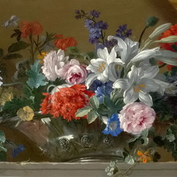 Jigsaw puzzle: Flowers in a vase