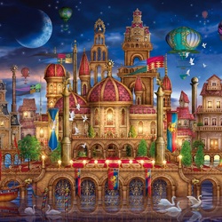 Jigsaw puzzle: Magic castle