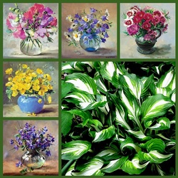 Jigsaw puzzle: Small bouquets